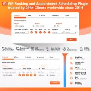Bookly PRO – Appointment Booking with Scheduling