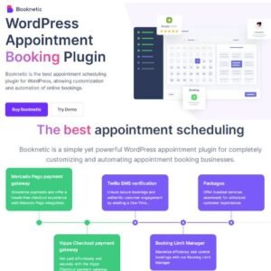 Booknetic – WordPress Booking Plugin for Appointment Scheduling