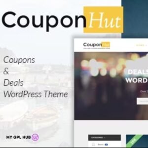 CouponHut – Coupons & Deals Wordpress Theme