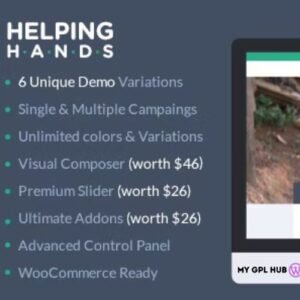 HelpingHand – CharityFundraising WordPress Theme