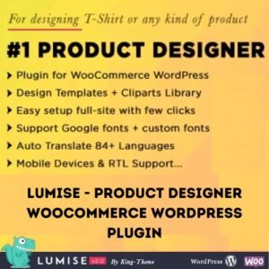 Lumise - Product Designer WooCommerce WordPress Plugin