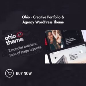 Ohio – Creative Portfolio & Agency WordPress Theme
