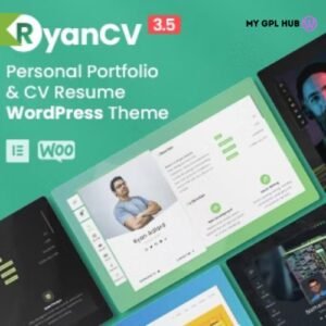 RyanCV – Resume WordPress Theme