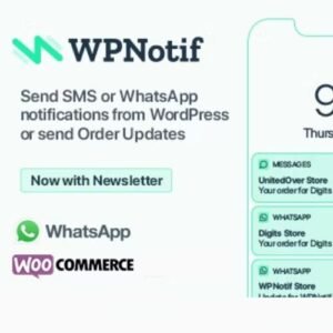 WPNotif WordPress SMS & WhatsApp Message Notifications