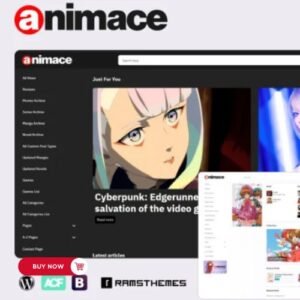 ANIMACE – Anime and Manga WordPress Theme
