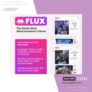 Flux Game Store Theme