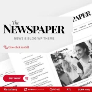 The Newspaper - Magazine Editorial WordPress Theme